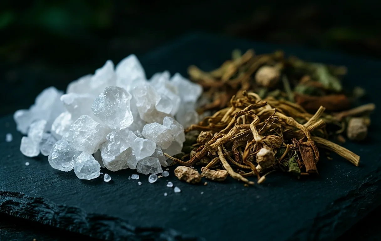 Natural minerals quality control